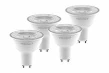 Купить yeelight умная светодиодная лампочка gu10 smart bulb w1(dimmable) 4 шт. ygyc0120005wteu