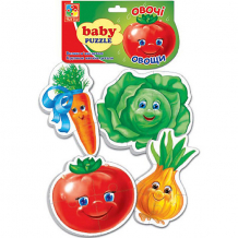Купить мягкие пазлы "овощи", vladi toys ( id 4954016 )