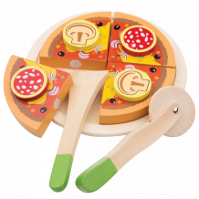 Купить деревянная игрушка new cassic toys пицца салями 10586