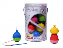 Купить развивающая игрушка lalaboom набор (24 предмета) bl200