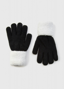 Купить трикотажные перчатки для девочек 