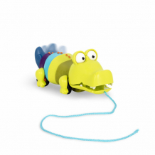 Купить каталка-игрушка b.toys игрушка-каталка на веревочке крокодил b1674