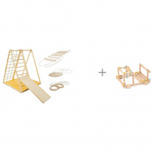 Купить kidwood деревянный игровой комплекс березка спорт и масштабный конструктор эврика small 