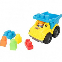 Купить конструктор игруша машина (9 дет.), цвет: желтый/синий ( id 10260431 )