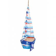 Купить качели hotenok подвесные с подушками морской фрегат swh2ship_blue