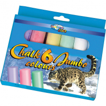 Купить мелки цветные centrum «jumbo», 6 цветов ( id 8431068 )