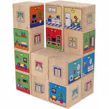 Купить кубики краснокамская игрушка "квартиры" ( id 12857555 )