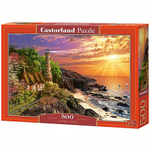 Купить пазл castorland "дом на побережье" 500 деталей ( id 7487317 )