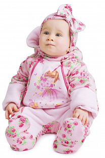 Купить комбинезон babyglory кокетка, цвет: розовый ( id 8384869 )