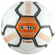 Купить novus мяч футбольный детский turbo р.3 turbo бел/чёрн/оранж