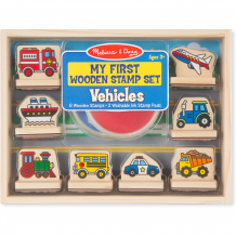 Купить набор штампов melissa & doug "творчество", транспорт ( id 11154239 )