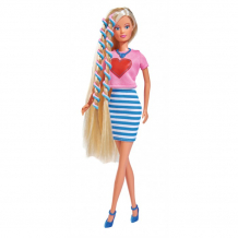 Купить simba кукла штеффи с аксессуарами для волос 29 см 5733046