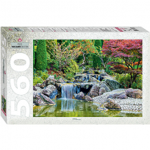 Купить мозаика "puzzle" 560 "каскадный водопад в японском саду" ( id 13335503 )