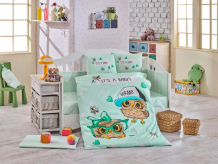 Купить комплект в кроватку hobby home collection cool baby 100х150 см (10 предметов) 