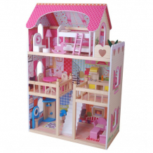 Купить edufun кукольный дом с мебелью ef4109 ef4109