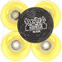 Купить колеса для скейтборда для лонгборда вираж 83a 59 mm yellow led blue желтый ( id 1176758 )