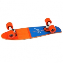 Купить скейт мини круизер eastcoast shelby orange 6.25 x 23 (58.4 см) оранжевый,синий ( id 1192261 )