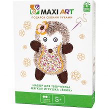 Купить набор для творчества maxi art "мягкая игрушка" ёжик ( id 13067548 )