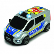 Купить dickie машинка полицейский минивэн ford transit 28 см 3715013