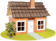 Купить teifoc строительный набор дом с каркасной крышей 200 деталей tei 4300