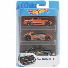 Купить набор машинок hot wheels оранжевая,оранж. 77,черная ( id 12048892 )