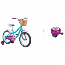 Купить велосипед двухколесный schwinn детский elm 16 и звонок r-toys i love my bike 