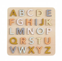 Купить деревянная игрушка kid's concept пазл алфавит 1000164