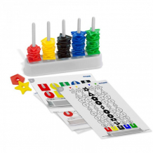 Купить развивающая игрушка miniland обучающий набор цветной счет (100 элементов) 45310