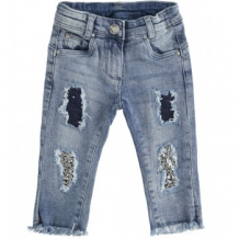 Купить джинсы ido с пайетками, синий mothercare 997266216