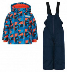 Комплект куртка/полукомбинезон Salve by Gusti, цвет: голубой/оранжевый ( ID 9820320 )