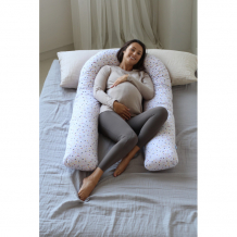 Купить фабрика облаков подушка для беременных u-форма конфетти fbv-038