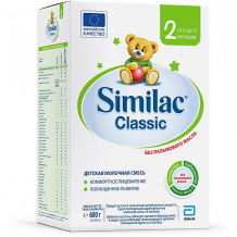 Купить молочная смесь similac classic 2, с 6 мес, 600 г ( id 16174388 )