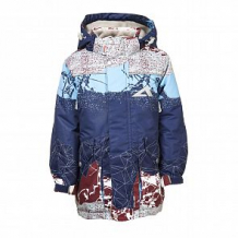 Купить куртка oldos, цвет: синий/красный ( id 11652226 )