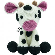 Купить вязаная игрушка niki toys маленькая корова, 40см ( id 11813520 )
