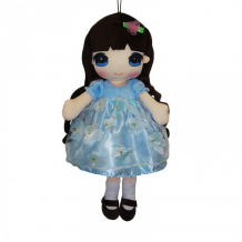 Купить abtoys кукла в голубом платье 50 см m6048