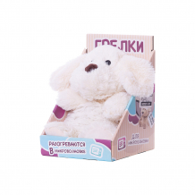 Купить игрушка-грелка warmies cozy plush щенок, кремовый ( id 8670056 )