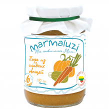 Купить пюре marmaluzi овощное 190 гр сладкие овощи (с 6 мес)