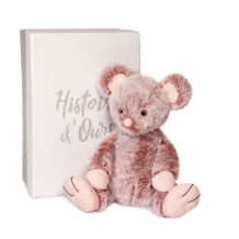 Купить мягкая игрушка histoire d’ours мышка lily 20 см ho3067