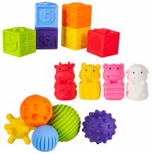 Купить fancy baby набор развивающих игрушек микс развивашек set1