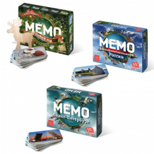 Купить тебе-игрушка игровой набор мемо новый год + мемо достопримечательности россии + мемо санкт-петербург 8033+7202+7201