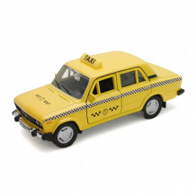 Купить welly 42381ti велли модель машины 1:34-39 lada 2106 такси