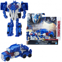 Купить hasbro transformers c0884/c1312 трансформеры 5: уан-степ оптимус прайм