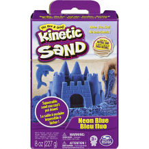 Купить кинетический песок набор для лепки 240 г голубой ( id 12451653 )