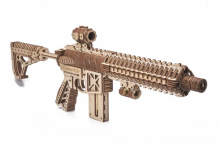Купить wood trick механическая сборная модель штурмовая винтовка ar-t (496 деталей) 1234-37