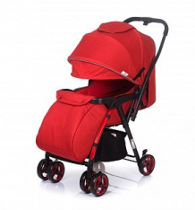Купить прогулочная коляска babyhit floret, цвет: красный ( id 10450997 )