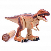 Купить игрушка на радиоуправлении наша игрушка динозавр 1 канал, свет, звук, проектор, пульт в виде фонарика ( id 8745835 )