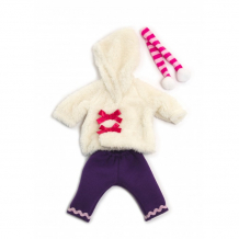Купить miniland одежда для куклы cold weath white fur set 32 см 31638