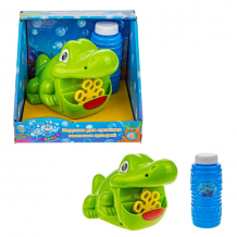 Купить 1toy t19909 игрушка для пускания мыльных пузырей &quot;крокодил&quot;