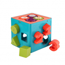 Купить развивающая игрушка let`s be child кубик с сортером 2 в 1 lc-30888