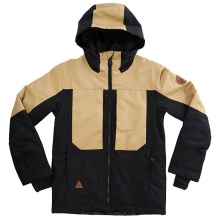Купить куртка утепленная детская quiksilver tr ambit you mustard gold бежевый,черный ( id 1187358 )